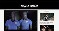 Desktop Screenshot of amalamaglia.it